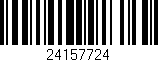 Código de barras (EAN, GTIN, SKU, ISBN): '24157724'