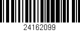 Código de barras (EAN, GTIN, SKU, ISBN): '24162099'