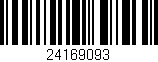 Código de barras (EAN, GTIN, SKU, ISBN): '24169093'