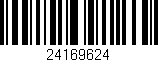 Código de barras (EAN, GTIN, SKU, ISBN): '24169624'