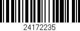 Código de barras (EAN, GTIN, SKU, ISBN): '24172235'