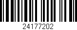 Código de barras (EAN, GTIN, SKU, ISBN): '24177202'