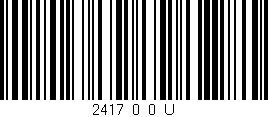 Código de barras (EAN, GTIN, SKU, ISBN): '2417_0_0_U'