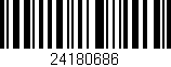 Código de barras (EAN, GTIN, SKU, ISBN): '24180686'