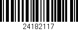 Código de barras (EAN, GTIN, SKU, ISBN): '24182117'