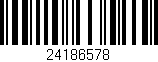Código de barras (EAN, GTIN, SKU, ISBN): '24186578'