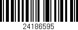 Código de barras (EAN, GTIN, SKU, ISBN): '24186595'