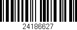 Código de barras (EAN, GTIN, SKU, ISBN): '24186627'