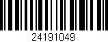 Código de barras (EAN, GTIN, SKU, ISBN): '24191049'