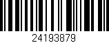 Código de barras (EAN, GTIN, SKU, ISBN): '24193879'