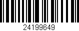 Código de barras (EAN, GTIN, SKU, ISBN): '24199649'