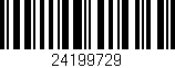 Código de barras (EAN, GTIN, SKU, ISBN): '24199729'