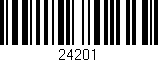 Código de barras (EAN, GTIN, SKU, ISBN): '24201'