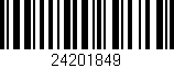 Código de barras (EAN, GTIN, SKU, ISBN): '24201849'