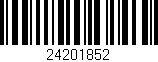 Código de barras (EAN, GTIN, SKU, ISBN): '24201852'