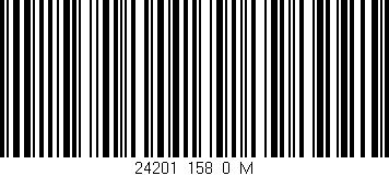 Código de barras (EAN, GTIN, SKU, ISBN): '24201_158_0_M'