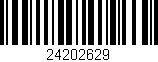 Código de barras (EAN, GTIN, SKU, ISBN): '24202629'