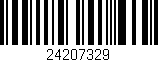 Código de barras (EAN, GTIN, SKU, ISBN): '24207329'
