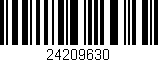 Código de barras (EAN, GTIN, SKU, ISBN): '24209630'