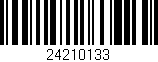 Código de barras (EAN, GTIN, SKU, ISBN): '24210133'