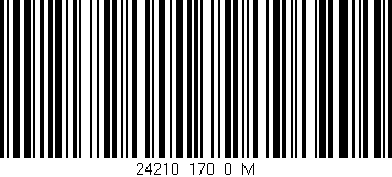 Código de barras (EAN, GTIN, SKU, ISBN): '24210_170_0_M'
