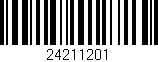 Código de barras (EAN, GTIN, SKU, ISBN): '24211201'