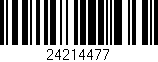 Código de barras (EAN, GTIN, SKU, ISBN): '24214477'