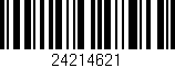Código de barras (EAN, GTIN, SKU, ISBN): '24214621'