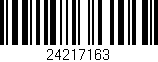 Código de barras (EAN, GTIN, SKU, ISBN): '24217163'