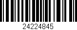 Código de barras (EAN, GTIN, SKU, ISBN): '24224845'