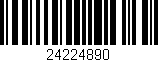 Código de barras (EAN, GTIN, SKU, ISBN): '24224890'