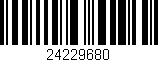 Código de barras (EAN, GTIN, SKU, ISBN): '24229680'
