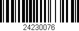 Código de barras (EAN, GTIN, SKU, ISBN): '24230076'