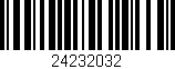 Código de barras (EAN, GTIN, SKU, ISBN): '24232032'
