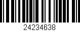 Código de barras (EAN, GTIN, SKU, ISBN): '24234638'