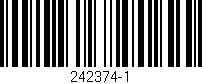 Código de barras (EAN, GTIN, SKU, ISBN): '242374-1'