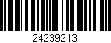 Código de barras (EAN, GTIN, SKU, ISBN): '24239213'
