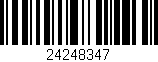 Código de barras (EAN, GTIN, SKU, ISBN): '24248347'