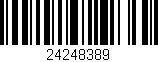Código de barras (EAN, GTIN, SKU, ISBN): '24248389'
