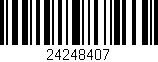 Código de barras (EAN, GTIN, SKU, ISBN): '24248407'