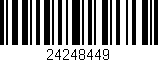 Código de barras (EAN, GTIN, SKU, ISBN): '24248449'