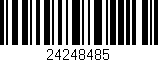 Código de barras (EAN, GTIN, SKU, ISBN): '24248485'