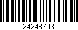 Código de barras (EAN, GTIN, SKU, ISBN): '24248703'