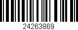 Código de barras (EAN, GTIN, SKU, ISBN): '24263869'
