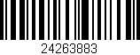 Código de barras (EAN, GTIN, SKU, ISBN): '24263883'