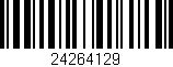Código de barras (EAN, GTIN, SKU, ISBN): '24264129'