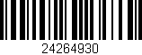Código de barras (EAN, GTIN, SKU, ISBN): '24264930'