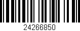 Código de barras (EAN, GTIN, SKU, ISBN): '24266850'