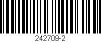 Código de barras (EAN, GTIN, SKU, ISBN): '242709-2'