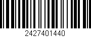 Código de barras (EAN, GTIN, SKU, ISBN): '2427401440'
